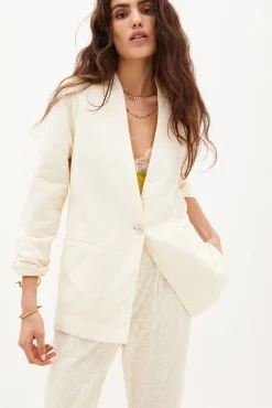 Abie. Chaqueta En Bordado Suizo^Hoss Intropia New