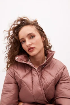 Abrigo Acolchado Con Cuello Envolvente^Hoss Intropia Outlet