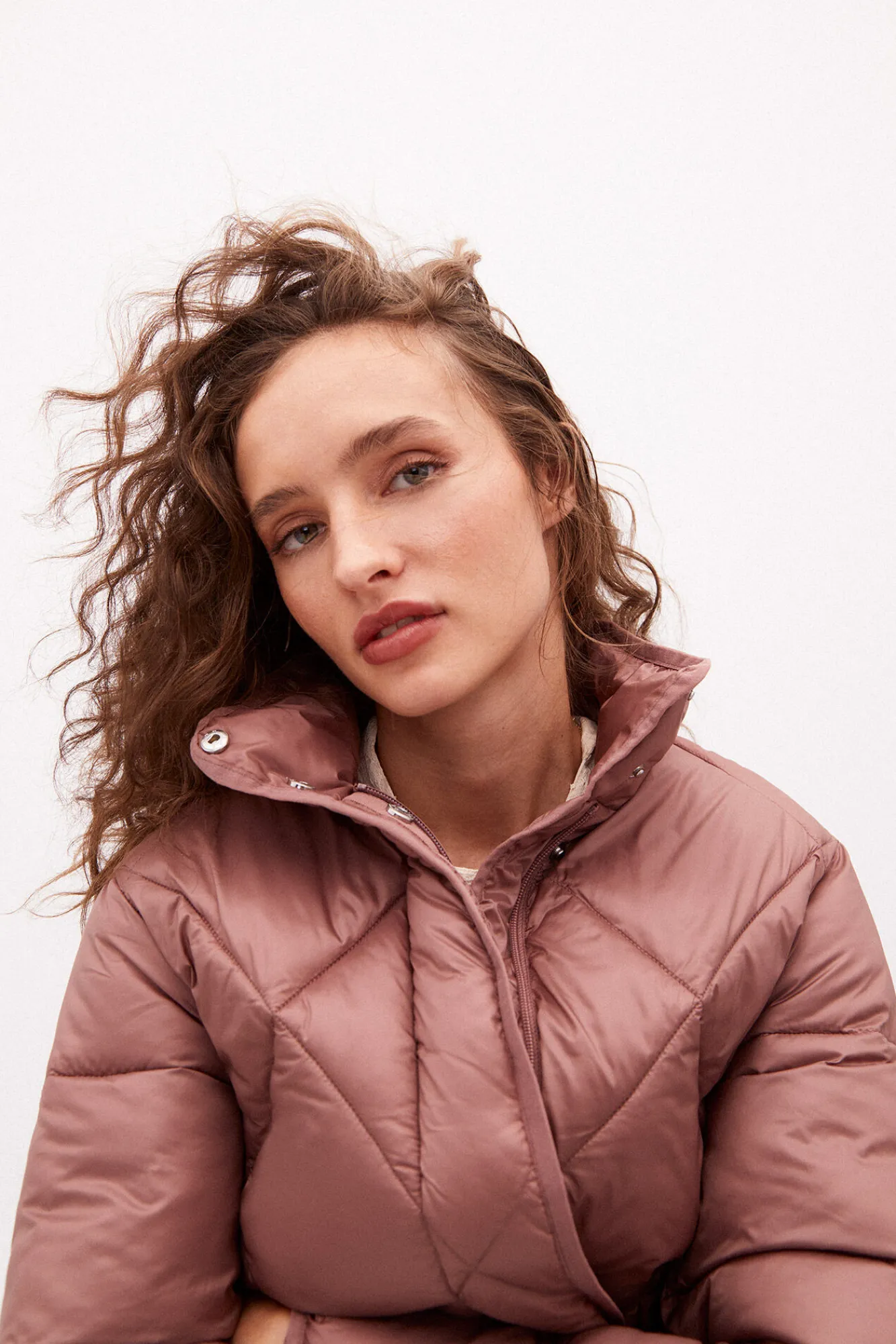 Abrigo Acolchado Con Cuello Envolvente^Hoss Intropia Outlet
