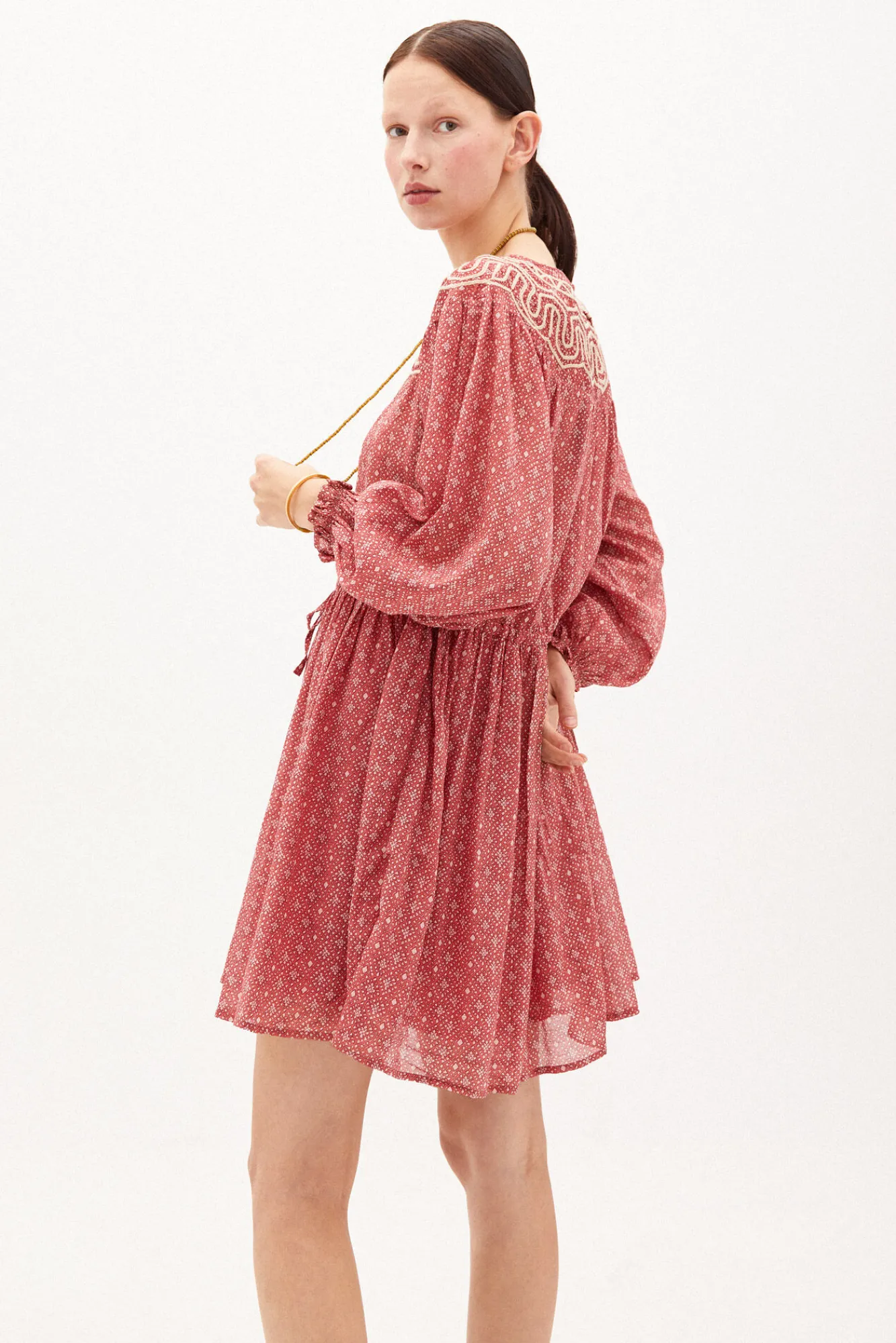 Agara Vestido Corto Estampado^Hoss Intropia Hot
