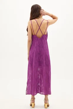 Alba Vestido Largo Con Lurex^Hoss Intropia Sale