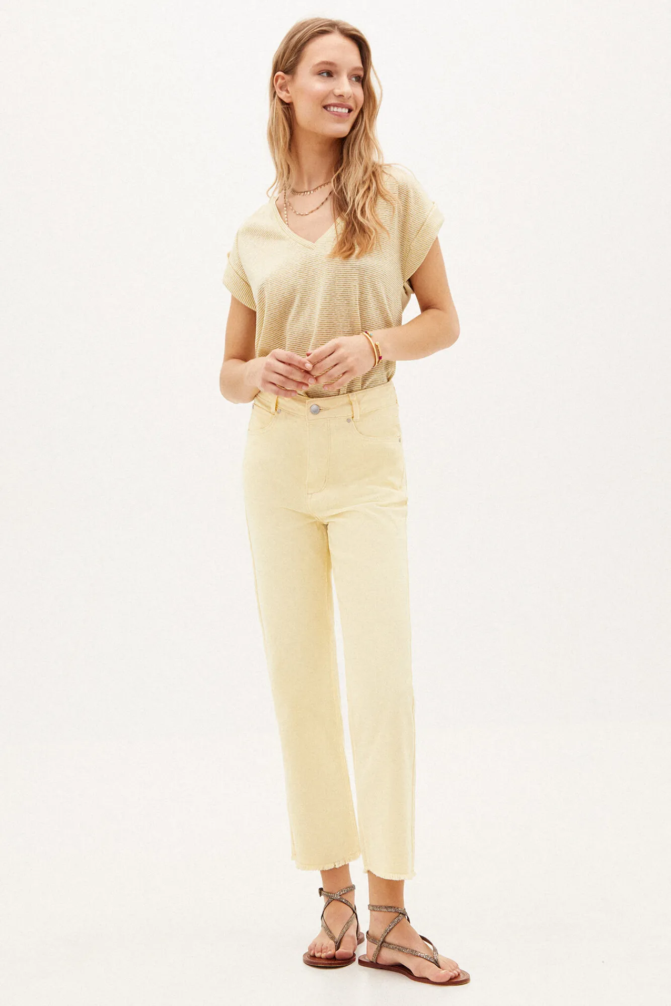 Alessandra. Camiseta De Rayas^Hoss Intropia Store