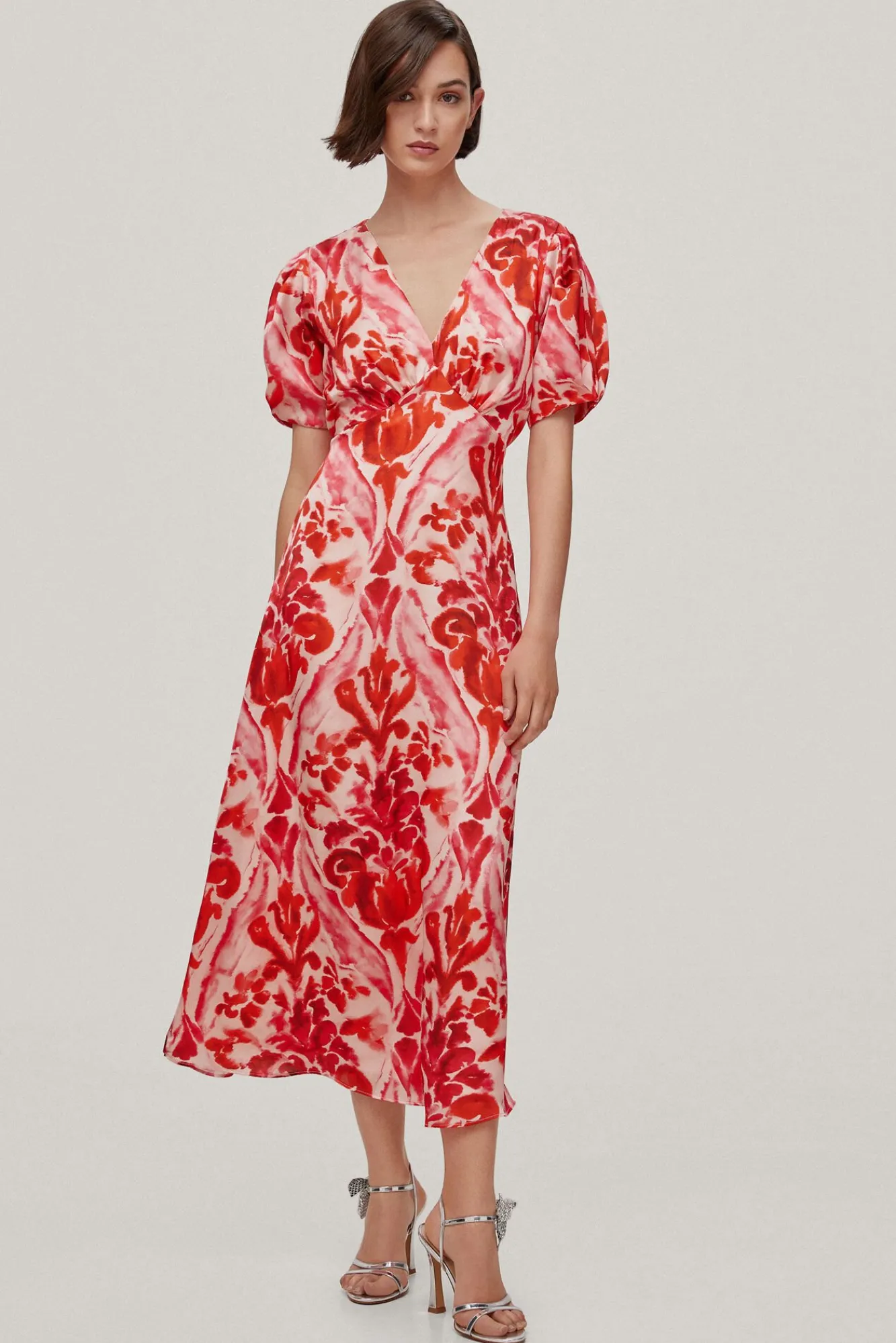 Alia. Vestido Estampado Con Vuelo^TFP by Tamara Falco Hot