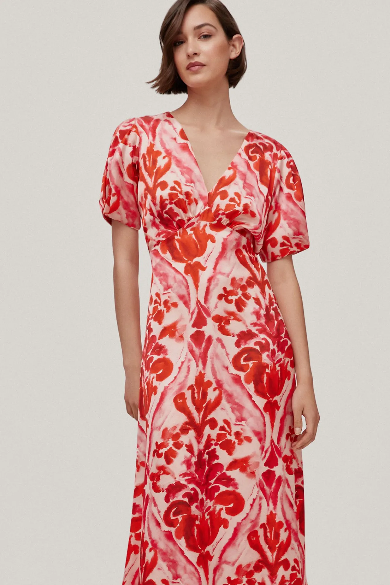 Alia. Vestido Estampado Con Vuelo^TFP by Tamara Falco Hot