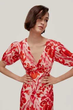 Alia. Vestido Estampado Con Vuelo^TFP by Tamara Falco Hot