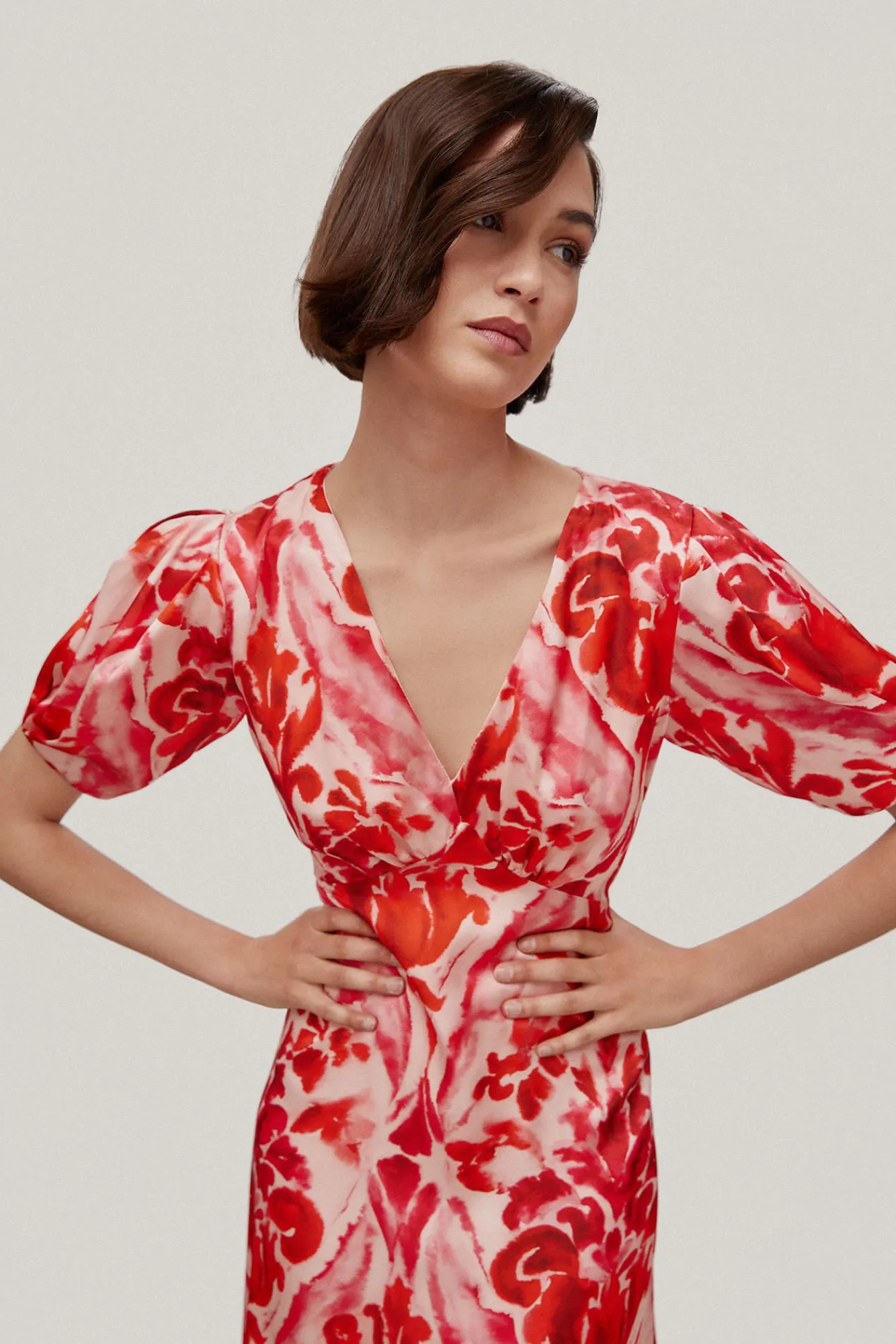 Alia. Vestido Estampado Con Vuelo^TFP by Tamara Falco Hot