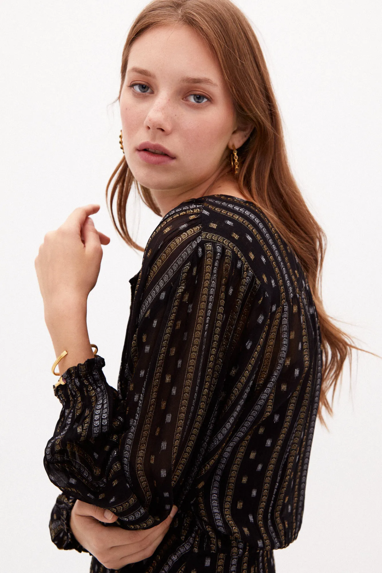 Alizee Vestido Corto Con Lurex^Hoss Intropia Clearance