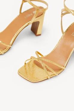 Alma Sandalias De Piel Con Tacon^Hoss Intropia Cheap