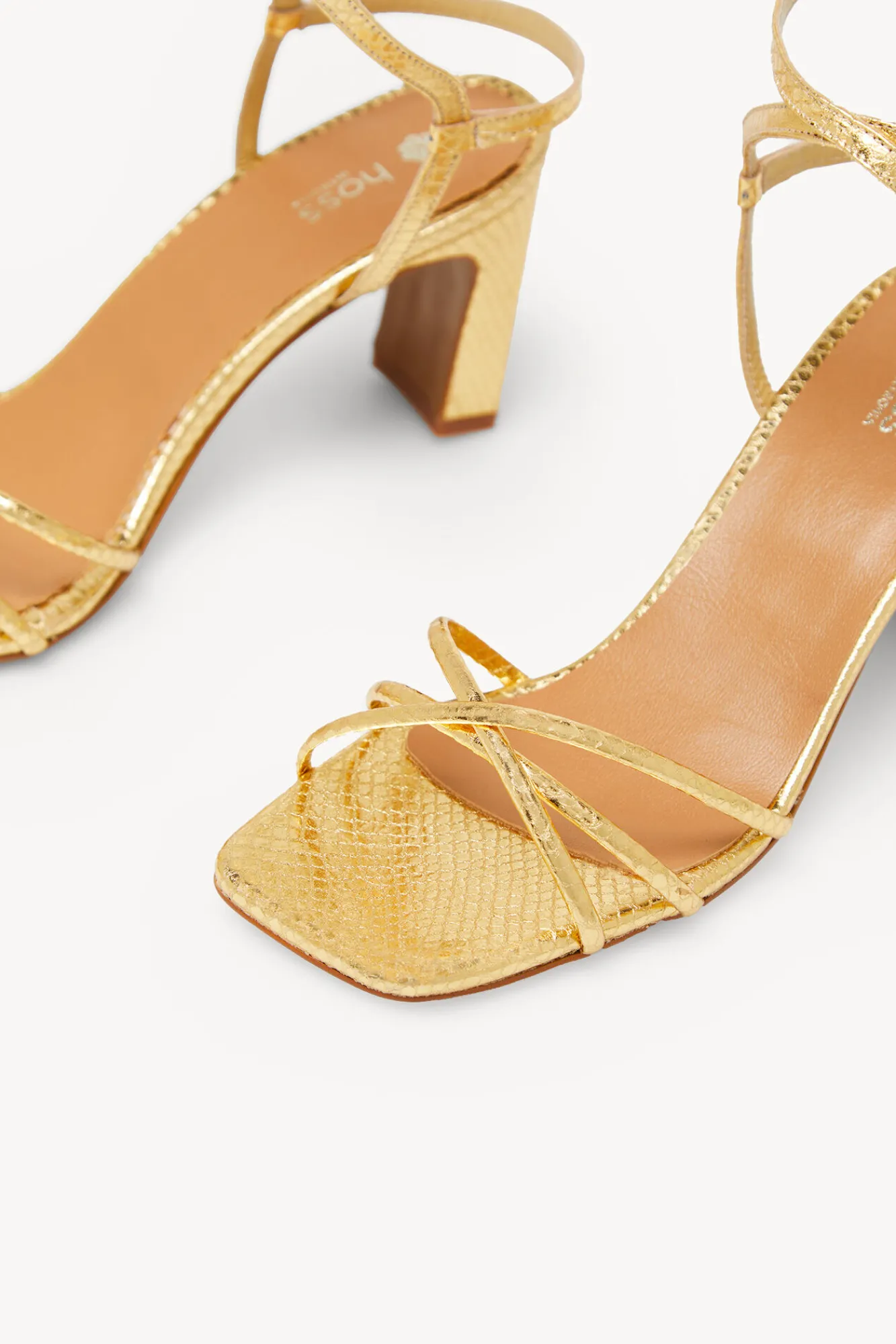 Alma Sandalias De Piel Con Tacon^Hoss Intropia Cheap