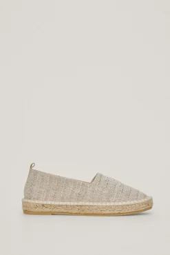 Alpargata Rayas Lurex Logo Bordado^Pedro del Hierro Best