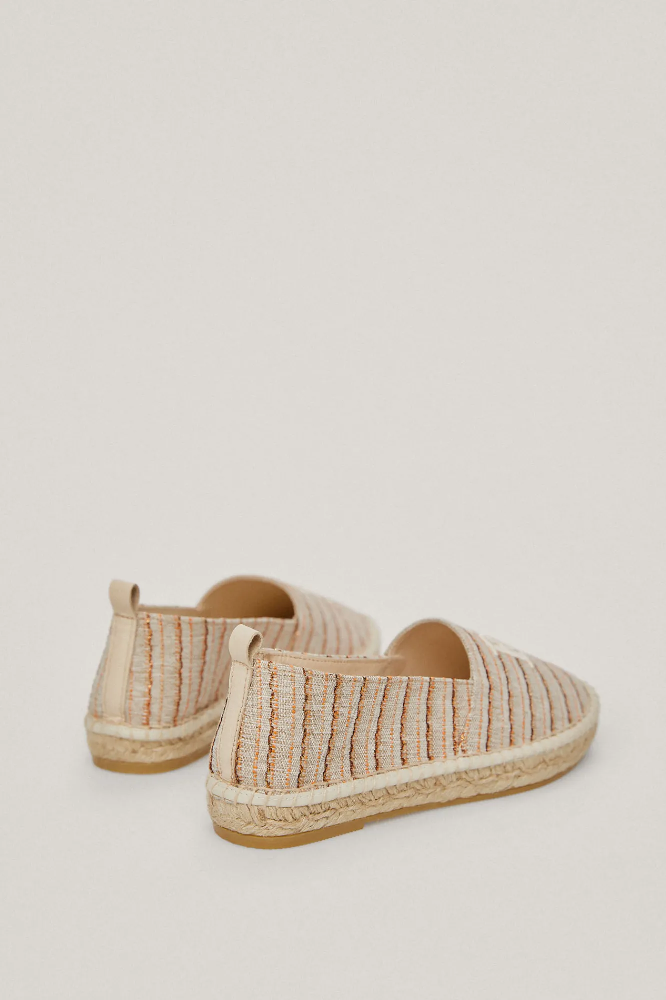 Alpargata Rayas Lurex Logo Bordado^Pedro del Hierro Store