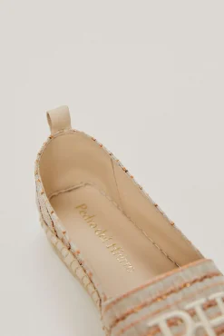 Alpargata Rayas Lurex Logo Bordado^Pedro del Hierro Store