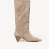 Amanda Botas Altas En Serraje^Hoss Intropia Discount