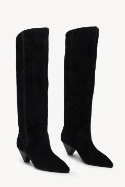 Amanda Botas Altas En Serraje^Hoss Intropia Cheap