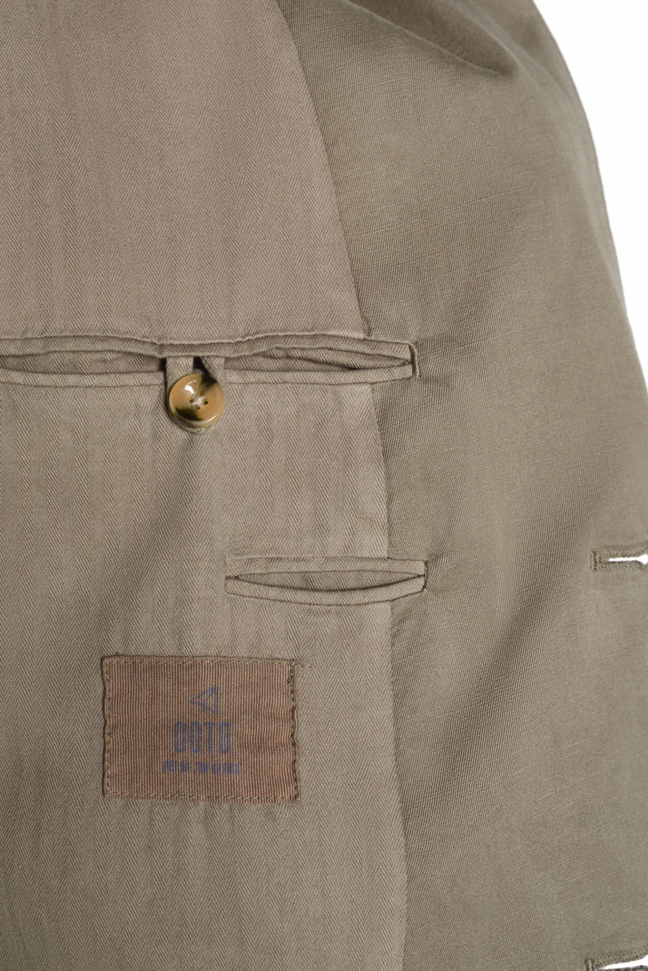 Americana Slim Algodon Y Lino^Ooto Cheap