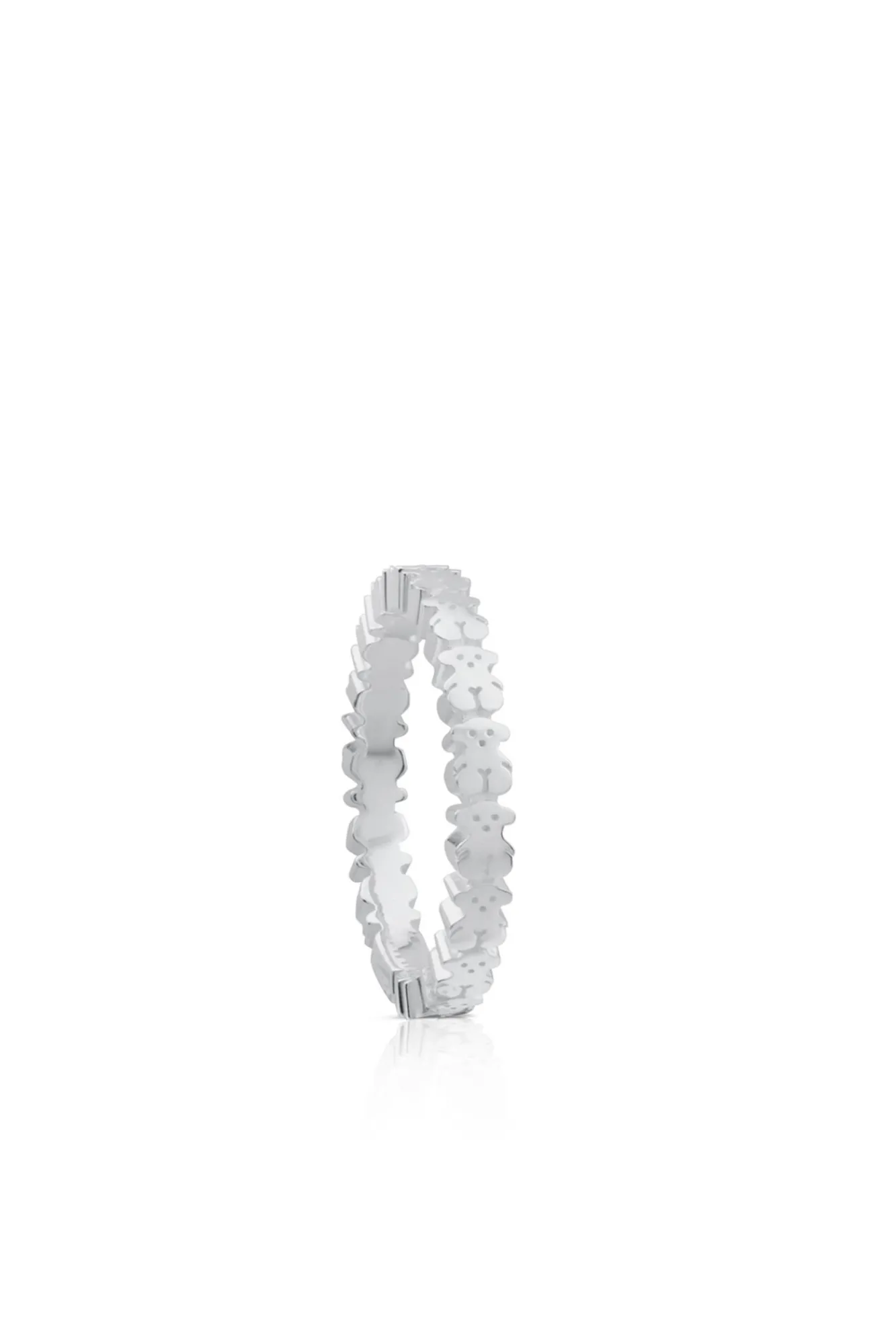 Anillo De Plata Oso Straight^Tous Cheap