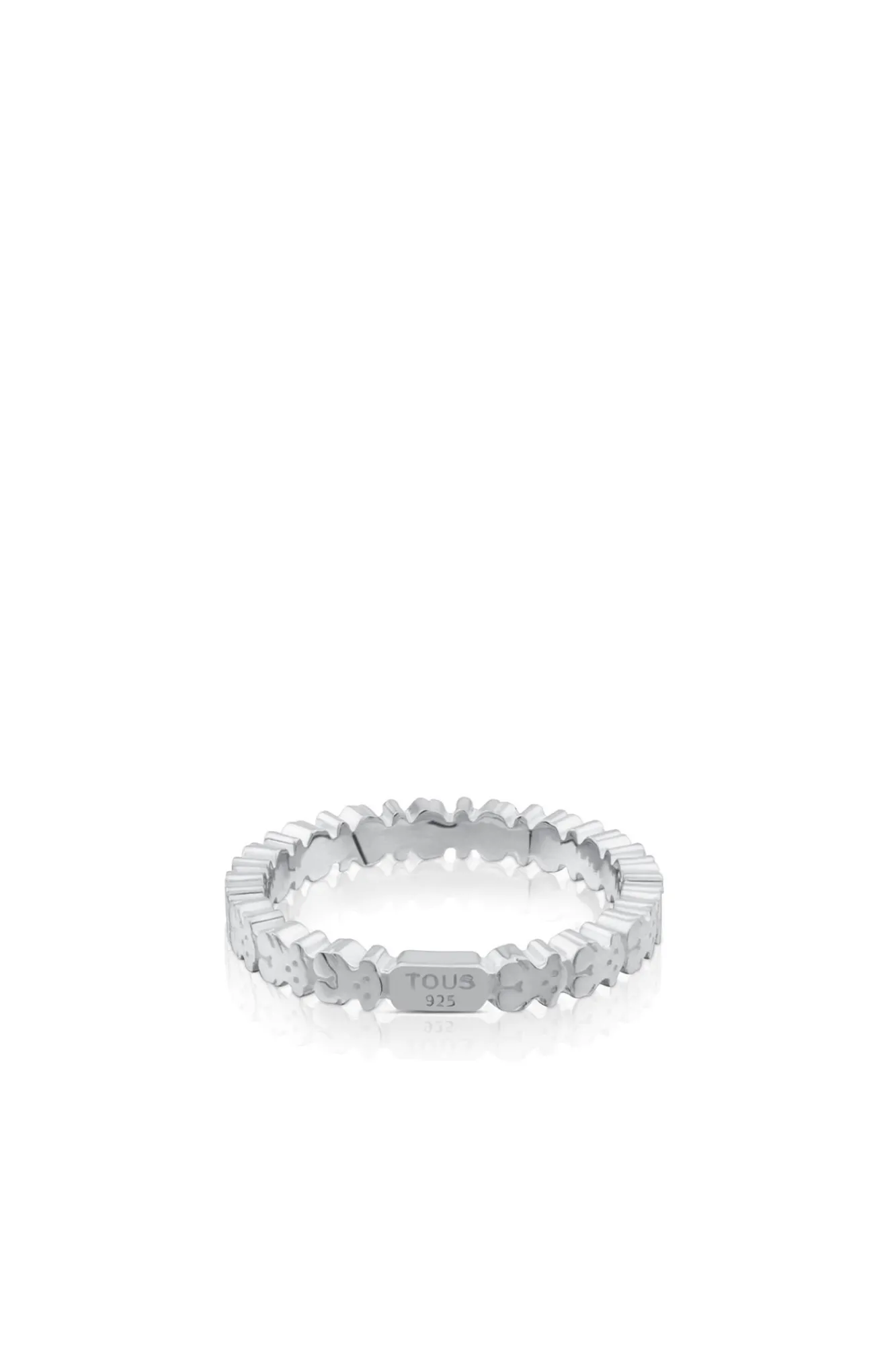 Anillo De Plata Oso Straight^Tous Cheap
