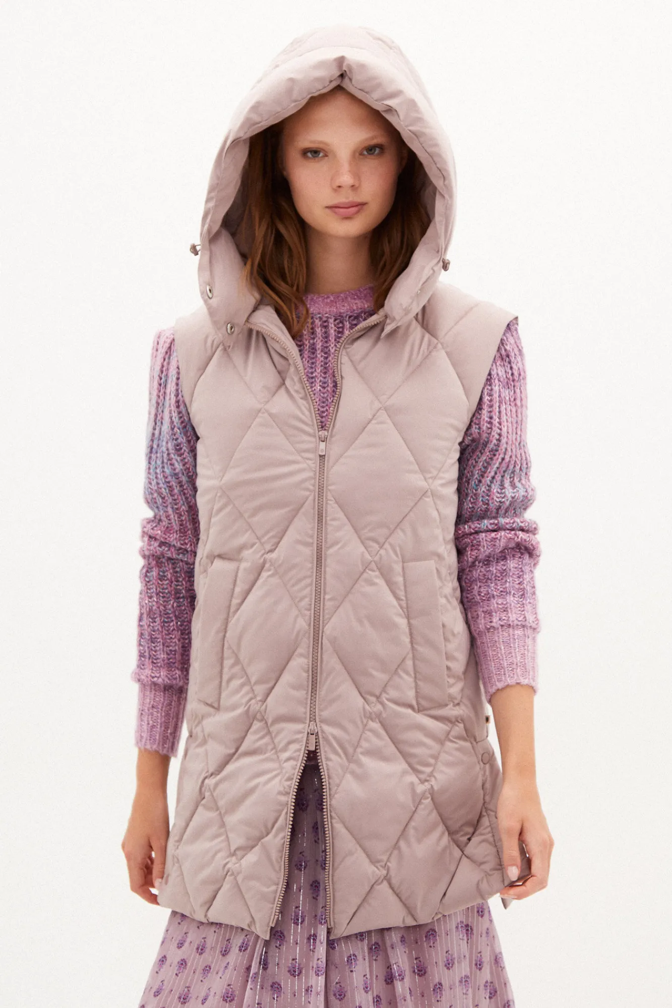 Anna Chaleco Largo Acolchado Con Capucha^Hoss Intropia Discount
