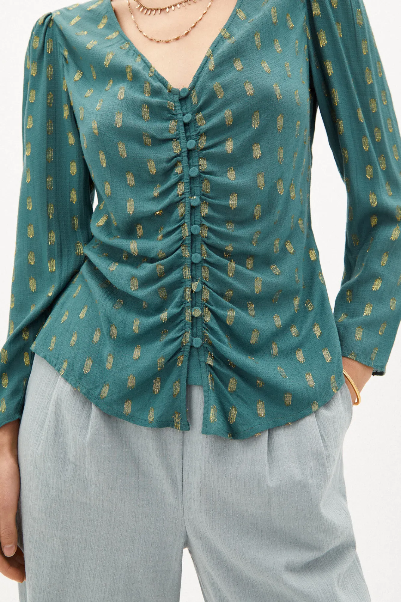 Aroa Blusa Con Lurex^Hoss Intropia Fashion