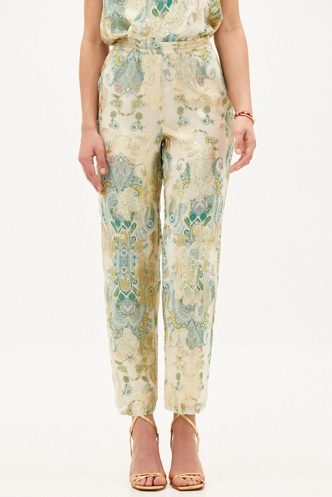 Atenea. Pantalon Fluido Estampado^Hoss Intropia New