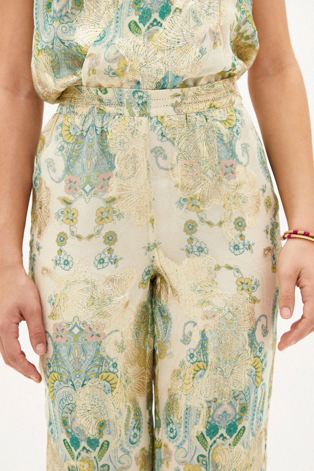 Atenea. Pantalon Fluido Estampado^Hoss Intropia New
