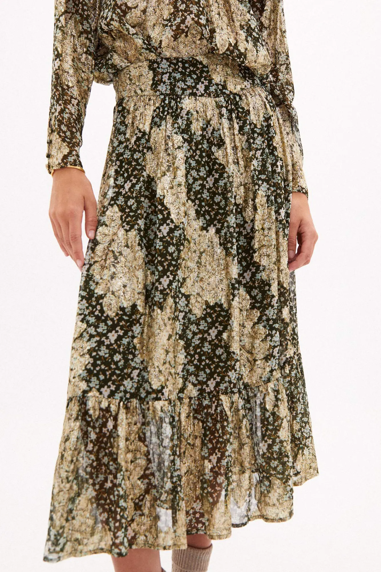 Aurora Falda Midi Estampada^Hoss Intropia Best Sale