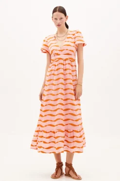 Aurora Vestido Midi Bordado^Hoss Intropia Outlet