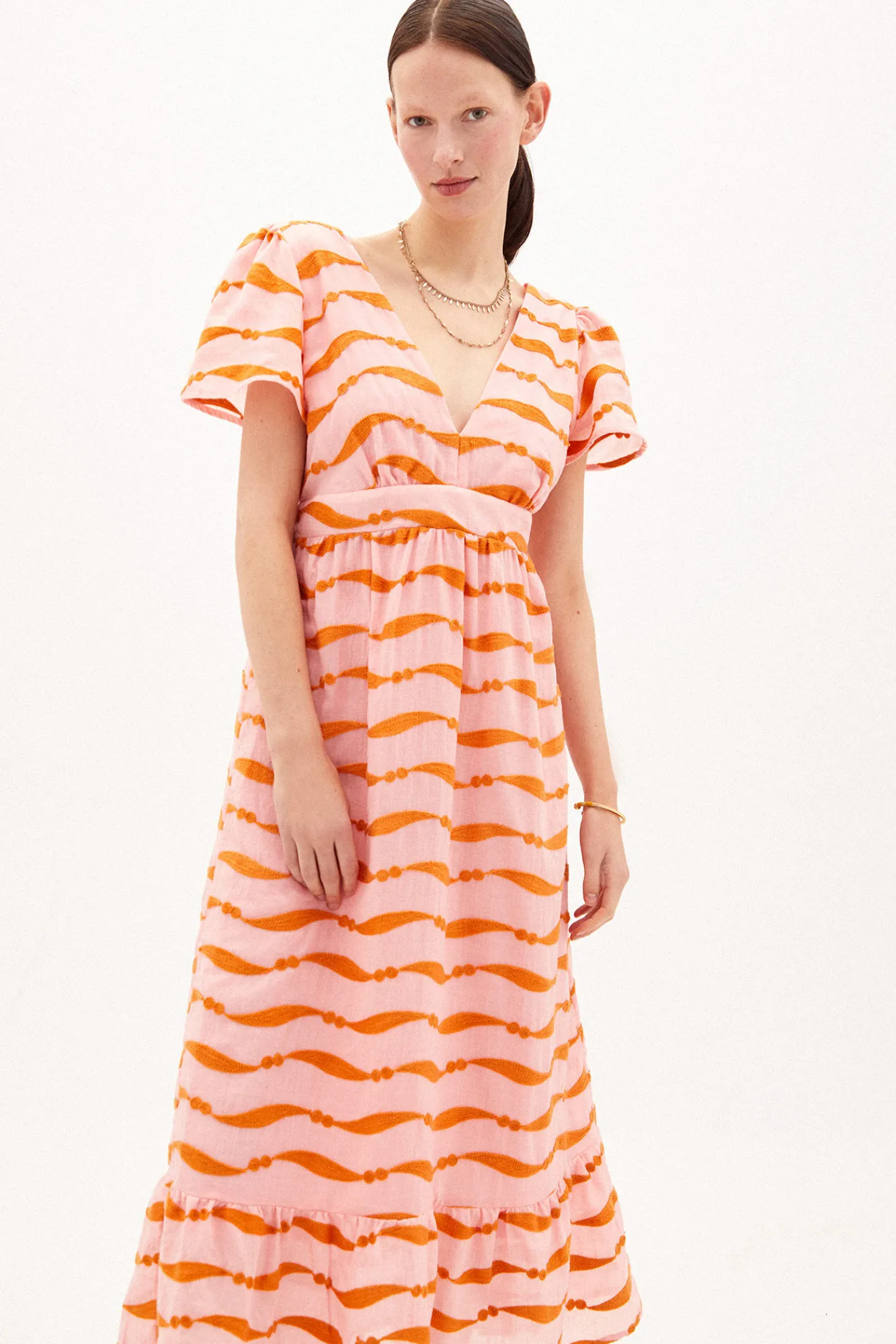 Aurora Vestido Midi Bordado^Hoss Intropia Outlet