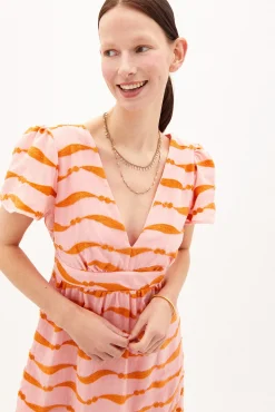 Aurora Vestido Midi Bordado^Hoss Intropia Outlet