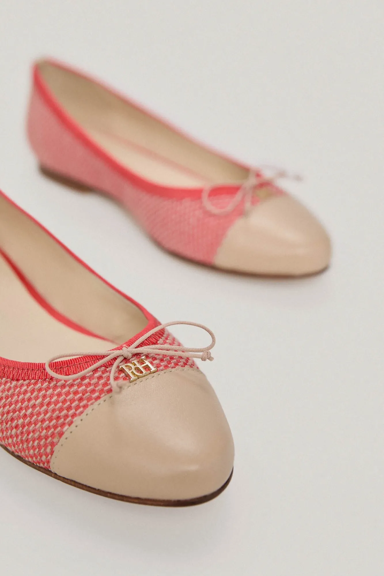 Bailarina De Tejido Con Puntera De Piel^Pedro del Hierro Flash Sale
