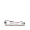 Bailarina Rosario En Napa Plateada^Pretty Ballerinas Shop