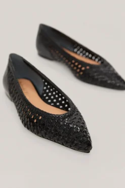 Bailarina Trenzada De Piel^Pedro del Hierro Shop
