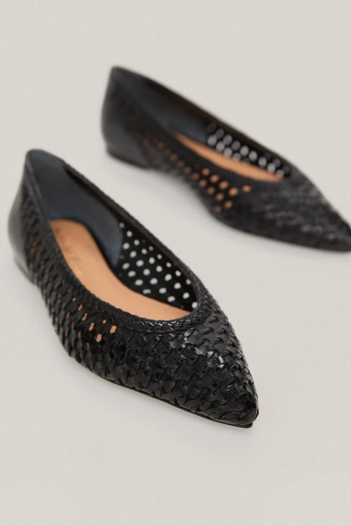 Bailarina Trenzada De Piel^Pedro del Hierro Shop