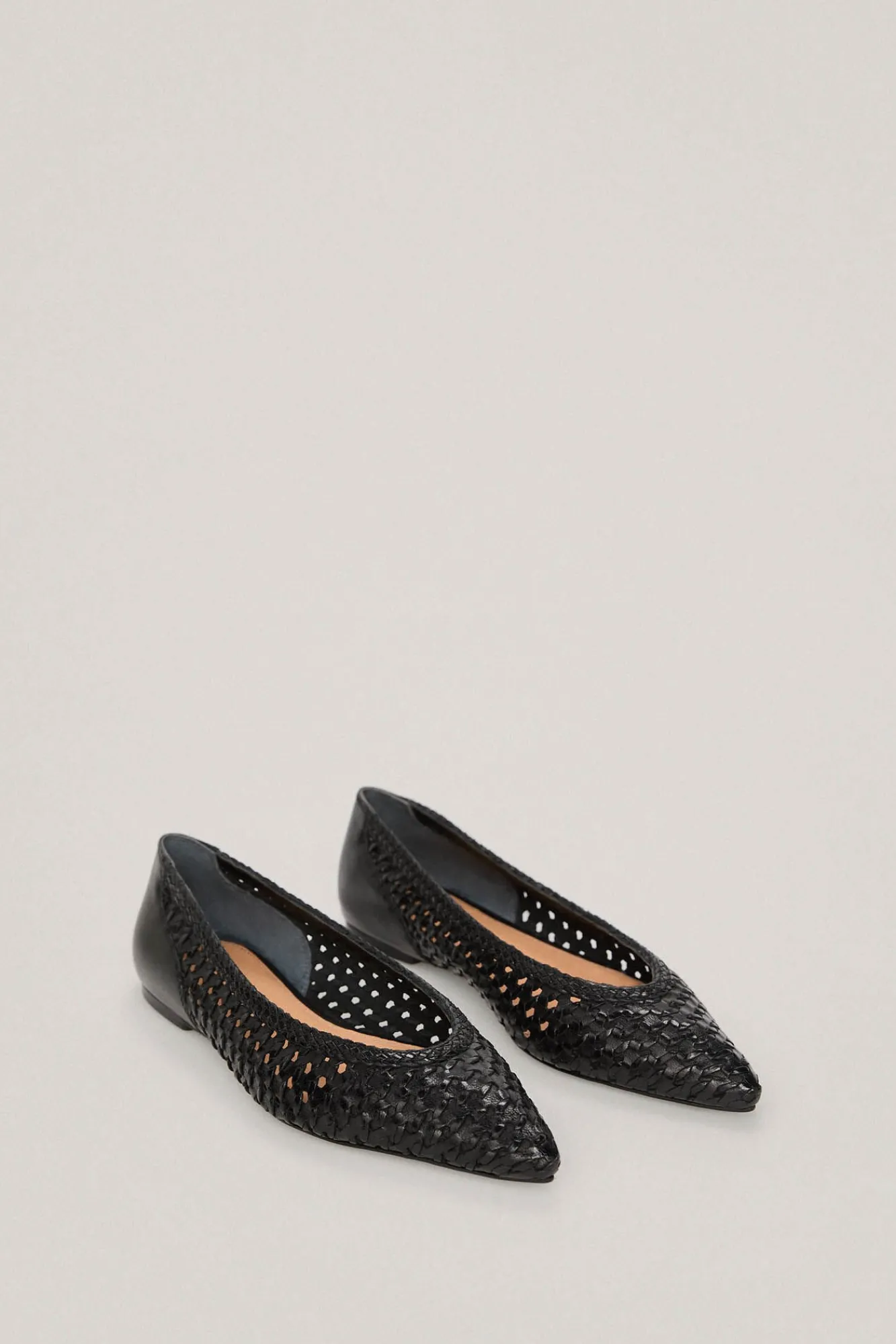 Bailarina Trenzada De Piel^Pedro del Hierro Shop