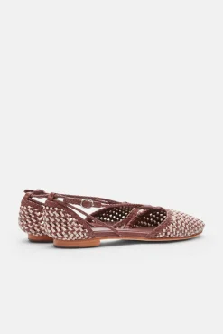 Bailarinas Multicolor De Cordero Trenzado^Lottusse Shop