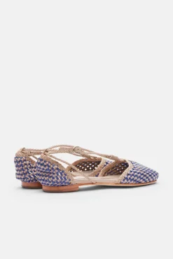 Bailarinas Multicolor De Cordero Trenzado^Lottusse Discount