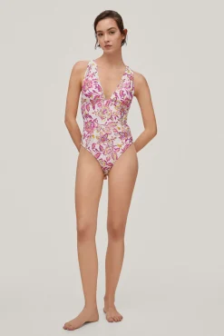 Banador Estampado Espalda Cruzada.^Pedro del Hierro Cheap