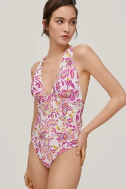 Banador Estampado Espalda Cruzada.^Pedro del Hierro Cheap