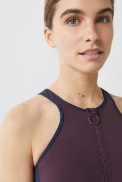 Banador Halter Cremallera Quick Dry^Dash and Stars Best Sale