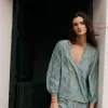 Bela Blusa Fluida Con Lurex^Hoss Intropia Sale