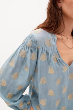 Bela Blusa Fluida Con Lurex^Hoss Intropia Sale