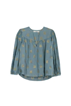 Bela Blusa Fluida Con Lurex^Hoss Intropia Sale