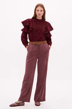 Bella Blusa Romantica En Algodon^Hoss Intropia Cheap