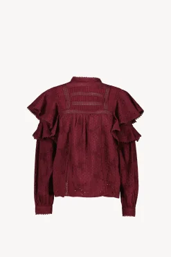 Bella Blusa Romantica En Algodon^Hoss Intropia Cheap