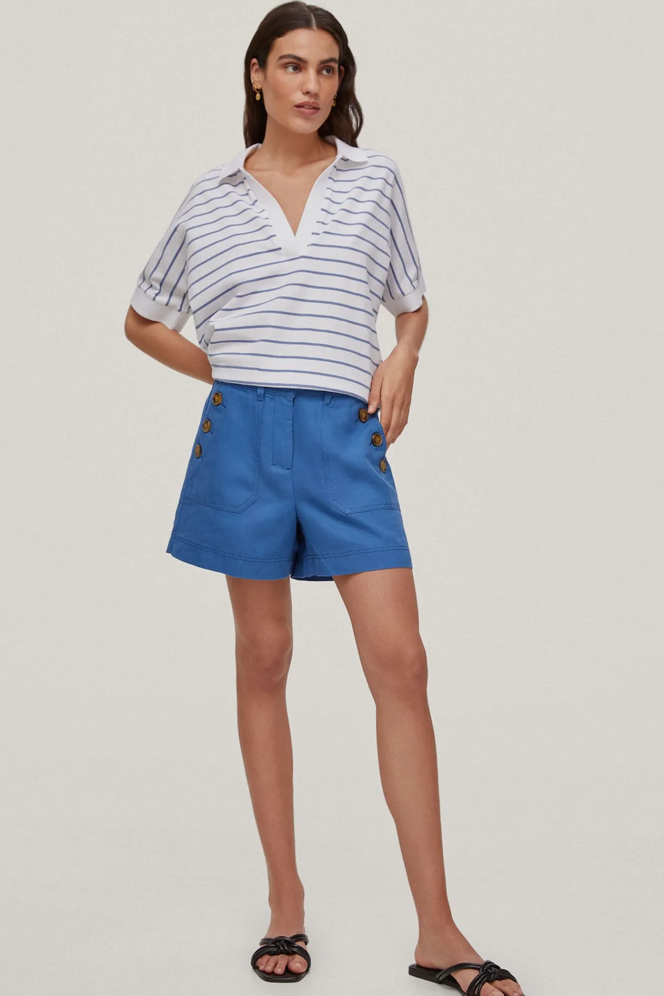 Bermuda Lino Algodon^Pedro del Hierro Store