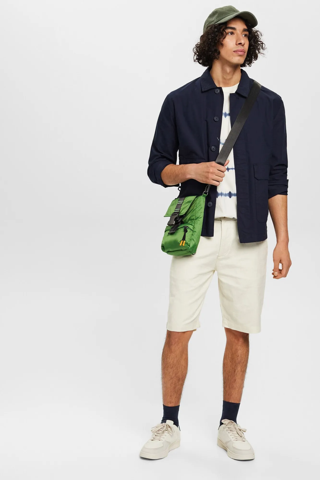 Bermuda Lisa Regular Fit Con Lino^Esprit Clearance