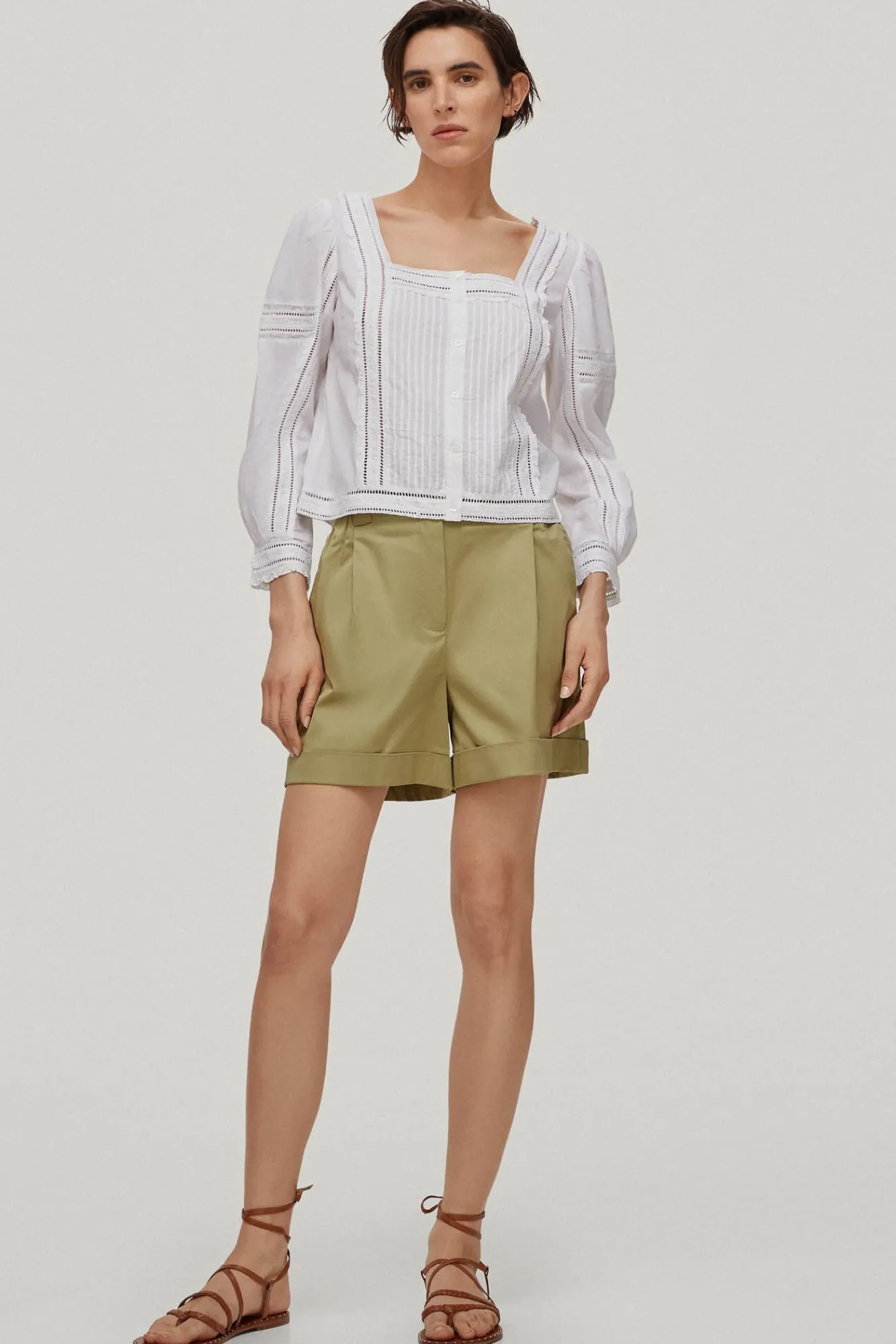 Bermuda Popelin^Pedro del Hierro Shop
