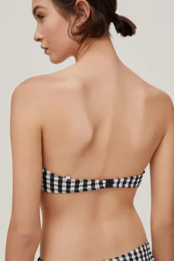 Bikini Top Bandeau En Tejido Vichy^Pedro del Hierro Sale