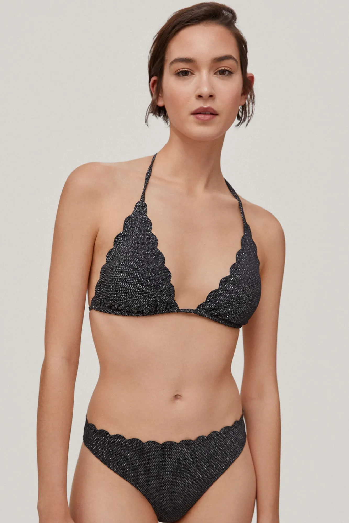 Bikini Triangulo Ondas Tejido Lurex^Pedro del Hierro Clearance