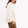 Blanca Blusa Algodon Romantica^Hoss Intropia Discount